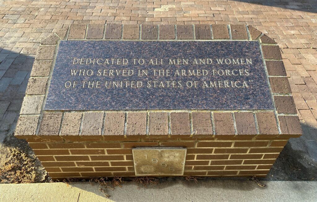 CANTON ALL VETERANS MEMORIAL STONE