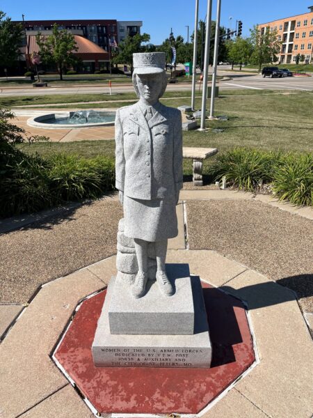 V.F.W. POST 10838 WOMEN OF THE U.S. ARMED FORCES MEMORIAL