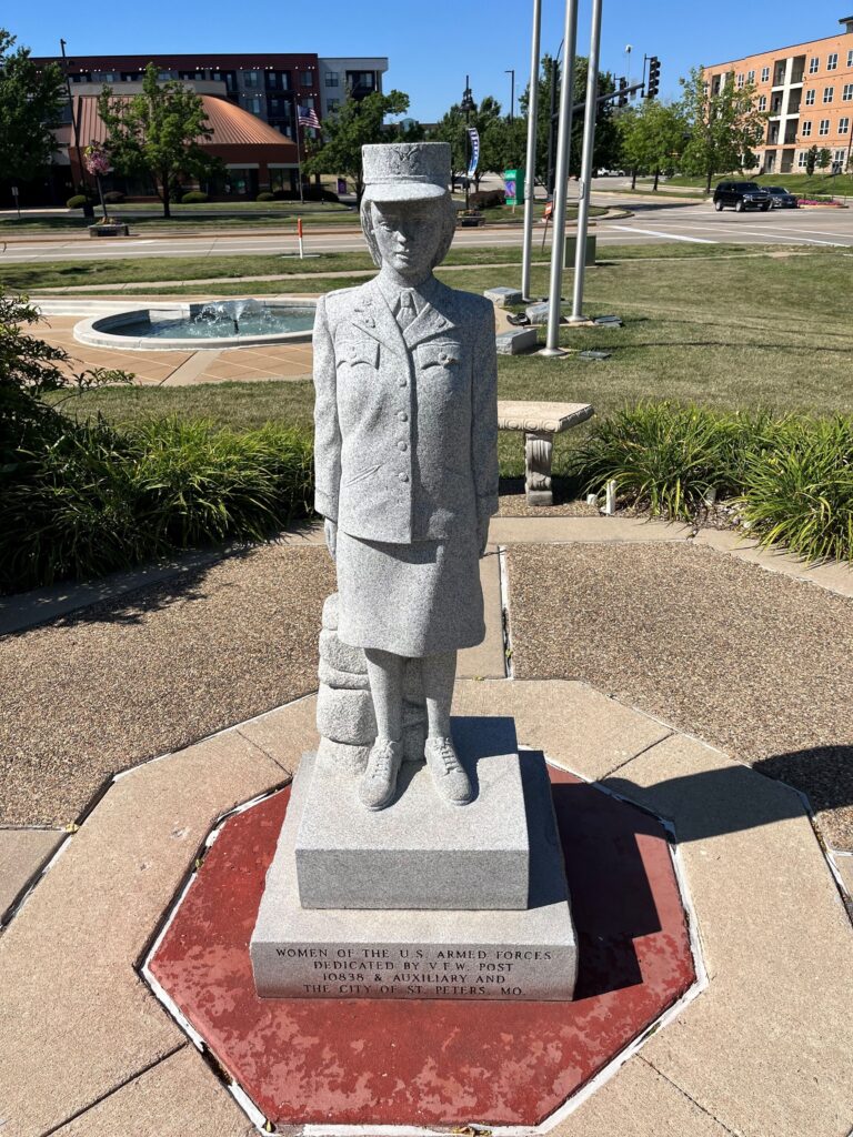 V.F.W. POST 10838 WOMEN OF THE U.S. ARMED FORCES MEMORIAL