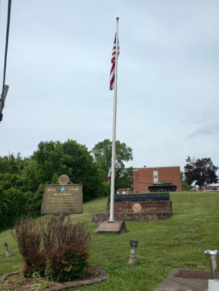 WEST VIRGINIA VETERANS HOME MEMORIAL FLAGPOLE