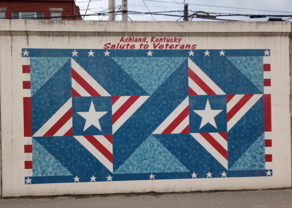 ASHLAND, KENTUCKY SALUTE TO VETERANS MEMORIAL MURAL