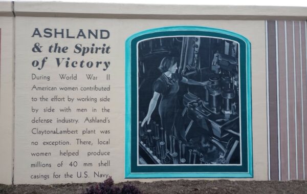 ASHLAND & THE SPIRIT OF VICTORY MEMORIAL MURAL