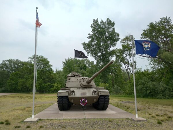 EMIL JACOB POST 117 M-60 TANK WAR MEMORIAL