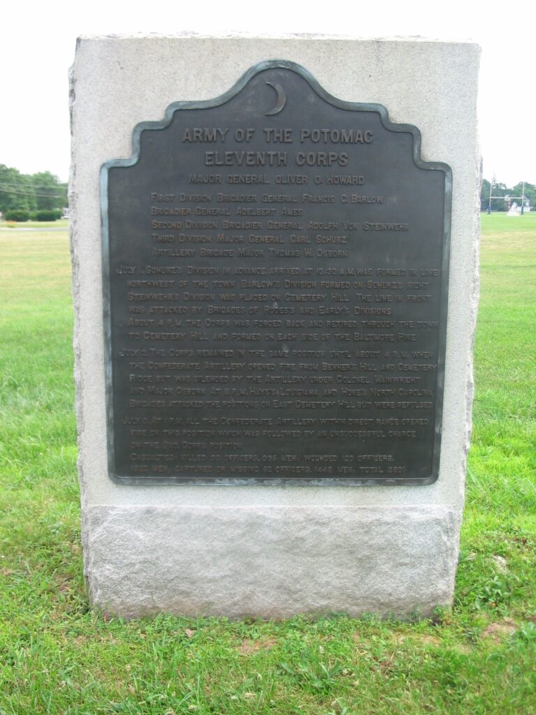 ELEVENTH CORPS WAR MEMORIAL