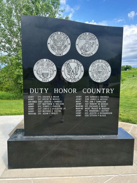 IOWA’S HEROES IN THE WAR ON TERRORISM STONE B