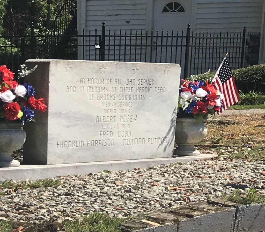 BROOKS COMMUNITY PUTMAN MEMORIAL