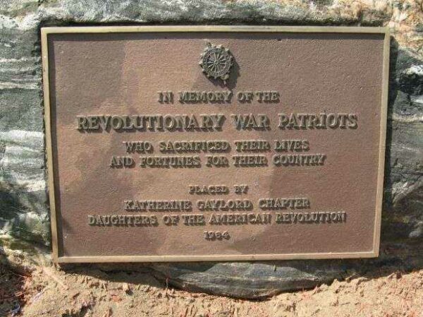 BRISTOL REVOLUTIONARY WAR MEMORIAL PLAQUE