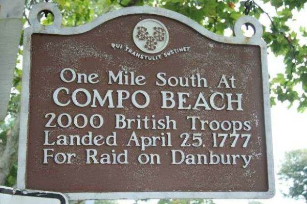 CAMPO BEACH REVOLUTIONARY WAR MEMORIAL MARKER