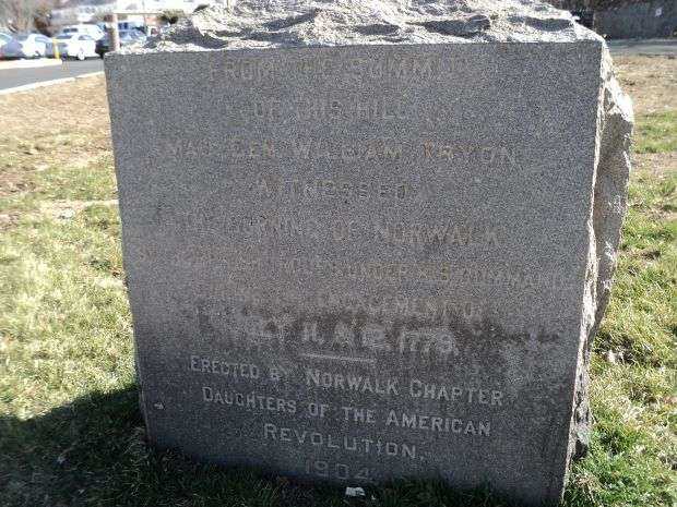 BURNING OF NORWALK WAR MEMORIAL