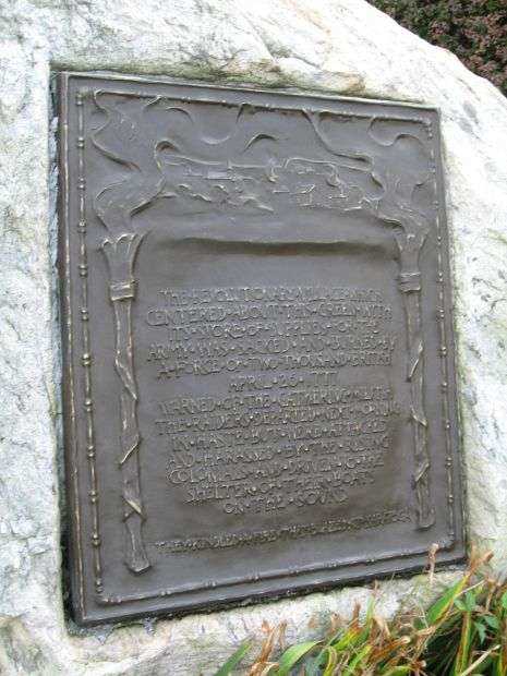 THE DANBURY RAID REVOLUTIONARY WAR MEMORIAL