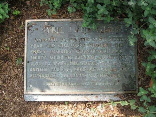 SYBIL LUDINGTON REVOLUTIONARY WAR MEMORIAL