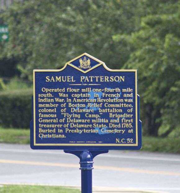 SAMUEL PATTERSON REVOLUTIONARY WAR MEMORIAL MARKER
