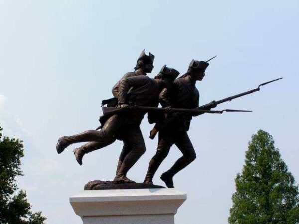 THE DELAWARE CONTINENTALS MEMORIAL SIDE