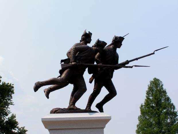 THE DELAWARE CONTINENTALS MEMORIAL SIDE