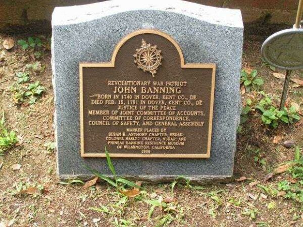 JOHN BANNING REVOLUTIONARY WAR MEMORIAL