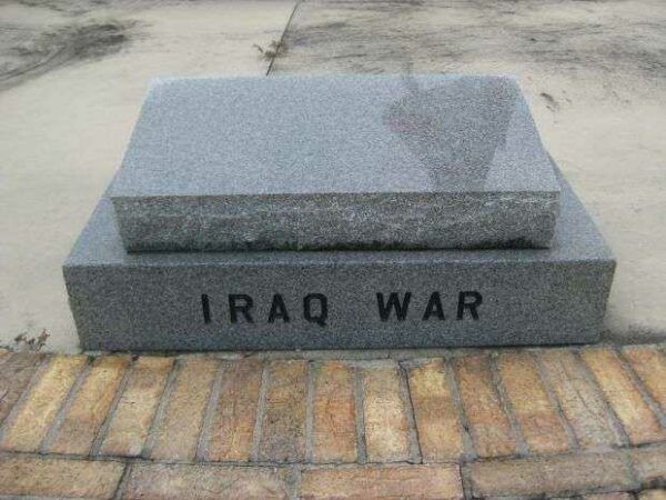 FORT MEADE VETERANS MEMORIAL IRAQ WAR STONE