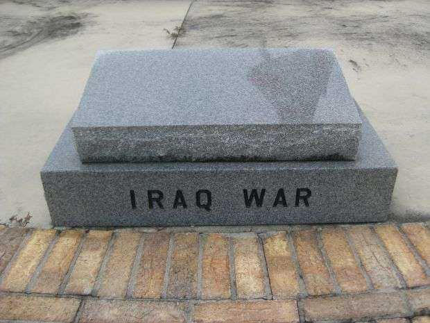 FORT MEADE VETERANS MEMORIAL IRAQ WAR STONE
