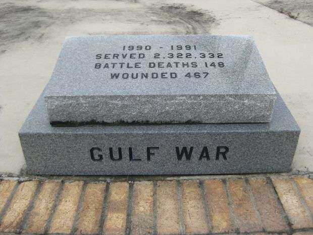 FORT MEADE VETERANS MEMORIAL GULF WAR STONE