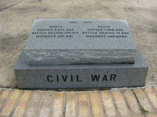 FORT MEADE VETERANS MEMORIAL CIVIL WAR STONE
