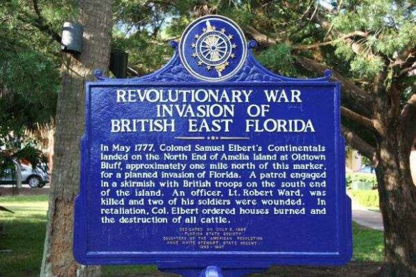 REVOLUTIONARY WAR INVASION MEMORIAL MARKER