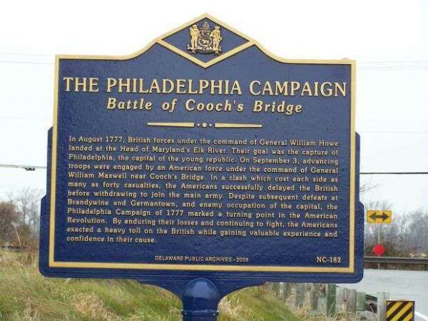 THE PHILADELPHIA CAMPAIGN WAR MEMORIAL MARKER