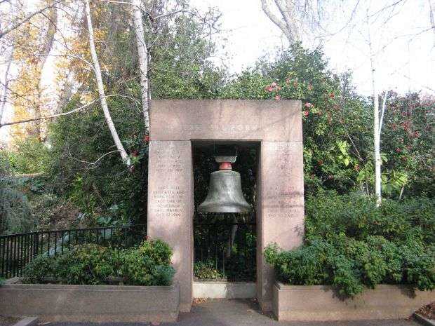 USS CALIFORNIA MEMORIAL BELL