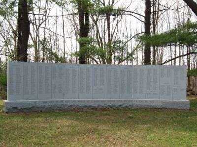 SHARON’S VETERANS MEMORIAL