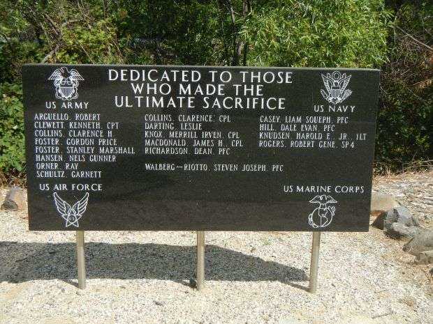 PARADISE VETERANS MEMORIAL