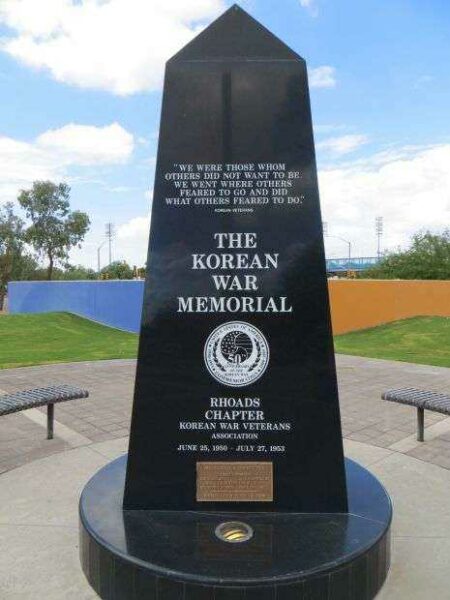 THE KOREAN WAR MEMORIAL SIDE A