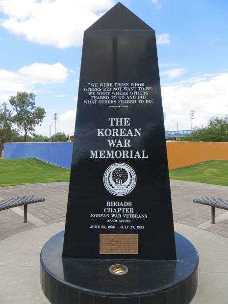 THE KOREAN WAR MEMORIAL SIDE A