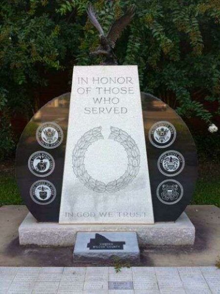 WILCOX COUNTY VETERANS MONUMENT