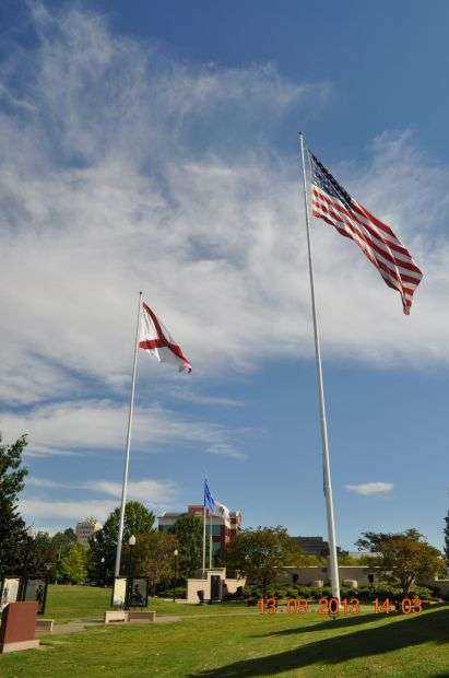 MADISON COUNTY MEMORIAL FOUNTAINS DUTY MEMORIAL