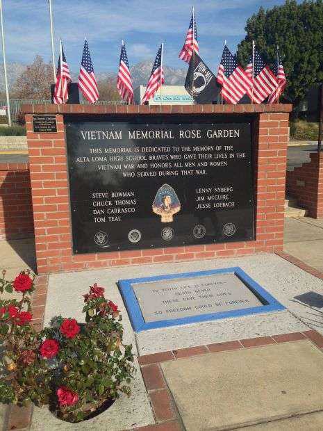 VIETNAM MEMORIAL ROSE GARDEN