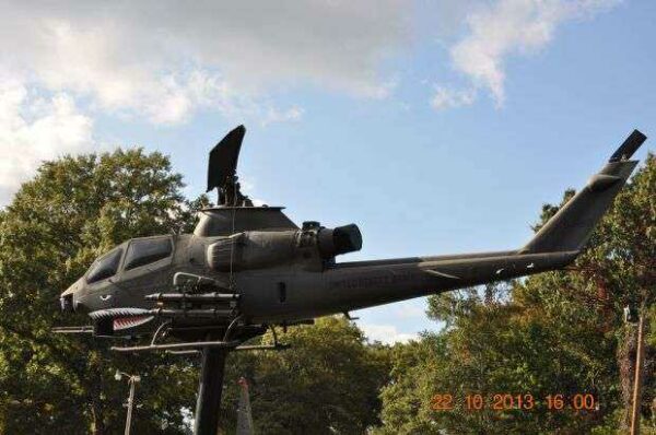 THE COBRA HELICOPTER MEMORIAL