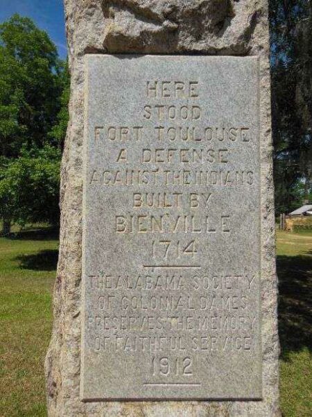 FORT TOULOUSE WAR MEMORIAL