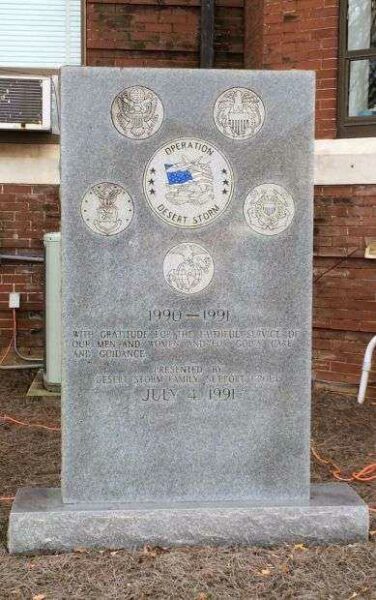 BUTLER COUNTY OPERATION DESERT STORM WAR MEMORIAL