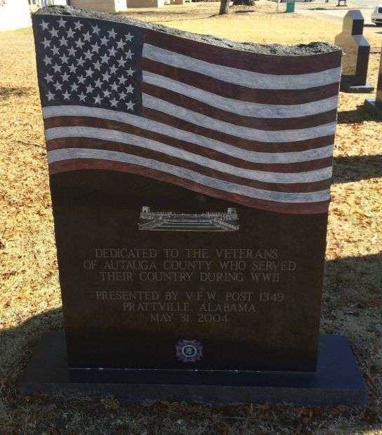 AUTAUGA COUNTY WORLD WAR II MEMORIAL