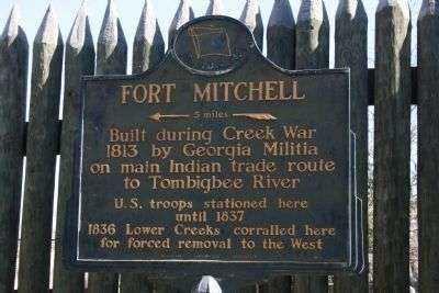 FORT MITCHELL MEMORIAL MARKER