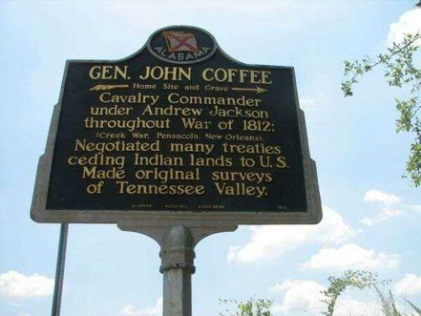 GEN. JOHN COFFEE MEMORIAL MARKER