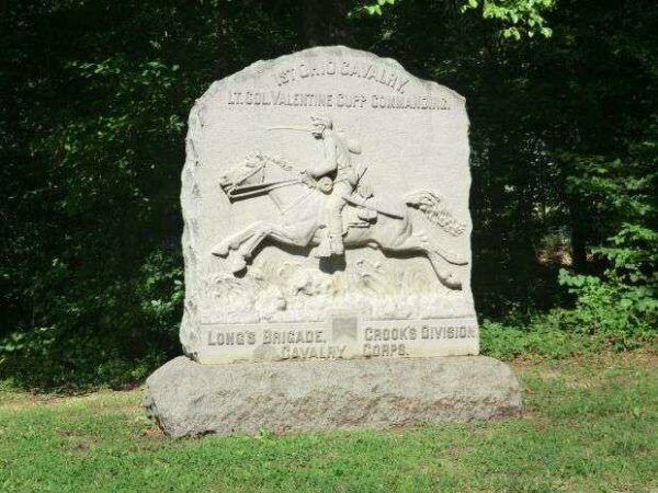 1ST OHIO CAVALRY WAR MEMORIAL FRONT
