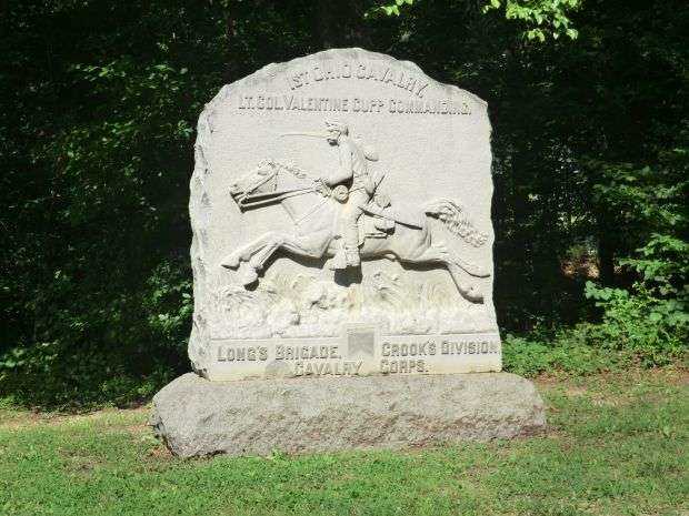 1ST OHIO CAVALRY WAR MEMORIAL FRONT