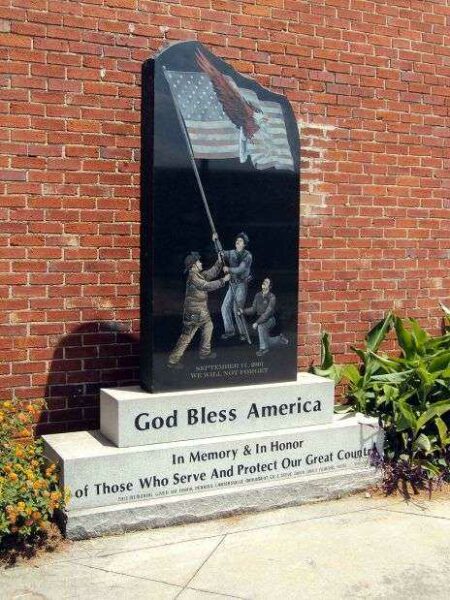 GOD BLESS AMERICA SEPTEMBER 11, 2001 MEMORIAL