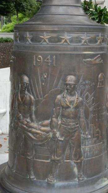 PHARMACISTS FLAGPOLE MEMORIAL WORLD WAR II BASE