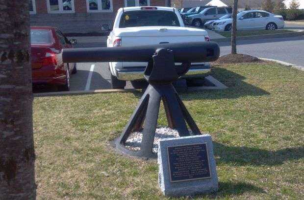DELAWARE MILITARY ACADEMY MEMORIAL CANNON