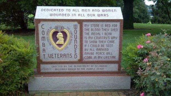 NEW CASTLE COMBAT WOUNDED VETERANS MEMORIAL