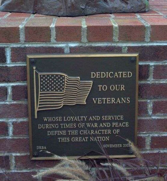 DELAWARE RIVER AND BAY AUTHORITY VETERANS MEMORIAL PLAQUE