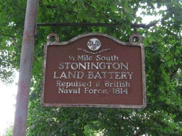 STONINGTON LAND BATTERY MEMORIAL MARKER