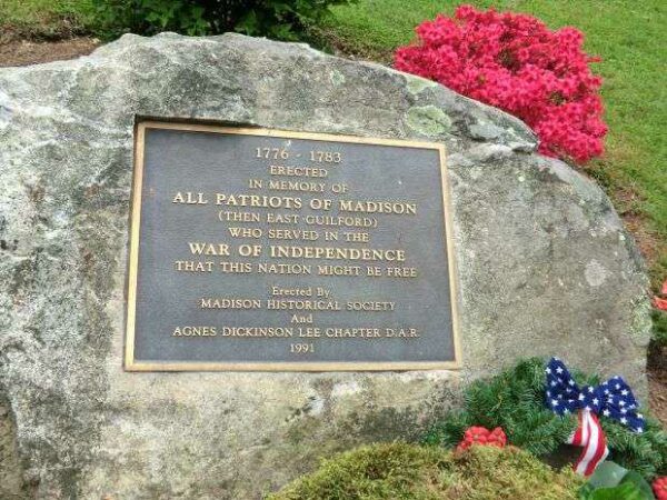 ALL PATRIOTS OF MADISON MEMORIAL PLAQUE