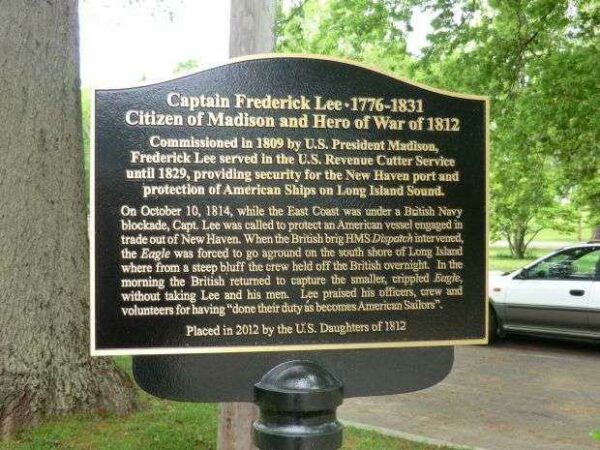CAPTAIN FREDERICK LEE WAR MEMORIAL MARKER