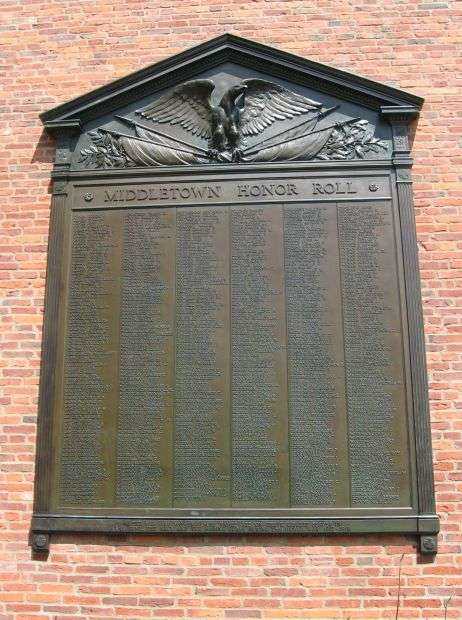 MIDDLETOWN HONOR ROLL RIGHT PLAQUE